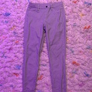 Uniqlo checker leggings